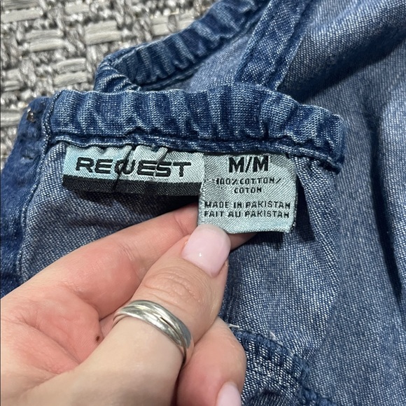 Request | Open Back Jean Tank Top - Picture 8 of 10